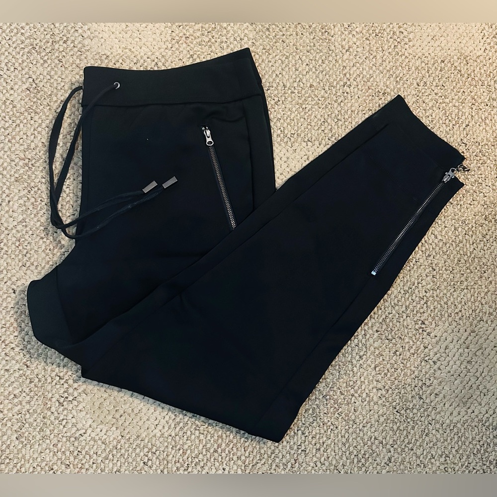 Lane Bryant Black Ankle Pants